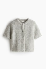 Mohair-Blend Cardigan