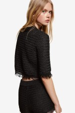 Raffia-look Cardigan