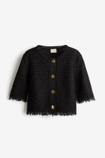 Raffia-look Cardigan