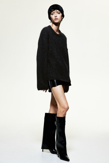 Oversized Mohair-Blend Sweater