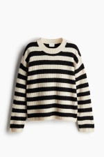 Rib-knit Sweater