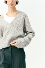 Cable-knit Sweater