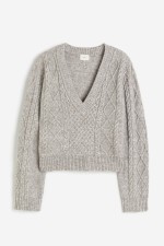 Cable-knit Sweater