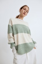 Rib-knit Sweater