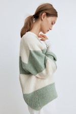 Rib-knit Sweater