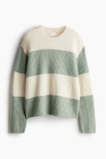 Rib-knit Sweater